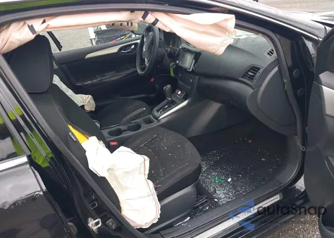 2019 Nissan Sentra S z USA, uszkodzony, nr VIN 3N1AB7AP7KY337229